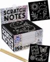 Purple Ladybug Silver Holographic Scratch Art Mini Notes - Scratch Art Notes Kids Games, Summer Activities for Kids, Teens, Boys, Gifts for Kid Arts & Crafts Supplies Summer Craft Kit