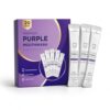 Purple Mouthwash Sachets, Travel Portable Fresh Breath Oral Rinse 20 Count