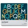 Pushpeel Advanced ABC Tracing Puzzle Board (Best for Ages 4+) – Silicone Learning Toy for Pre-Writing & Fine Motor Skills – Quiet Sensory Travel Activity Toy for Kids – Uppercase Alphabet, Spruce