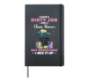 Putzkraft Cleaning Lady Hardcover Journal, Black