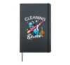 Putzkraft Putzfee Housewife Cleaning Lady Housewife Hardcover Journal, Black