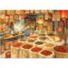 Puzzles for Adults 1000 Pieces, Cozy Spice Market Cat Mouse Jigsaw Puzzle