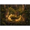 Puzzles for Adults 1000 Pieces, Rabbits Glow Mushroom Forest Jigsaw Puzzle