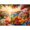 Puzzles for Adults 1000 Pieces,Summer Seaside Fruit Jigsaw Puzzle