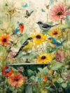 Puzzles for Adults 200 Pieces, Retro Bird Wooden Puzzle - Large Educational Puzzle Artwork for Adults -Challenging and Fun Activity - Home Decors Gifts