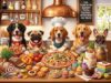 Puzzles for Kids Ages 6-8 and 8-10, 200 Piece Jigsaw Puzzle for Adults and Seniors – Funny Chef Doggy Puzzle, Cute Dog Puzzle, Educational Learning Toy for Boys and Girls, Family Game Gift