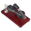 Pwshymi Engine Generator Model Set with Intuitive Design for Physics Classroom Gray Zinc Alloy Material