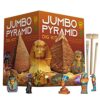 Pyramids Dig Kit, Ancient Egyptian Toy Civilization Excavation Set Including Mummy Case Sun God Great Sphinx and More, STEM Science Educational Toys Archaeology Gifts for Boys & Girls