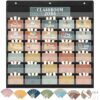 Qeeenar Classroom Jobs Pocket Chart Boho Class Management Educational Schedule Classroom Pocket Holder Daily Schedule Chart for Back to School Library Teacher Must Have Supplies (Modern Boho)