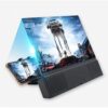 QERTYHJK 12 Screen Magnifier 3D Smart Mobile Phone Movies Amplifier with Speaker protable Projector with Foldable Holder Stand for All