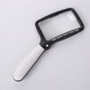 QERTYHJK 1PCS LED Folding Rectangle Magnifier 2X Magnifying Glass for Reading