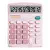 QERTYHJK Digital Scientific Calculator 12-Digit Desk Solar Financial Business Accounting Tool
