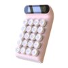 QERTYHJK Heart Mechanical Button Calculator is Good Helper for Accounting and Calculation