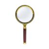 QERTYHJK Large Magnifying Glass Magnifier Lens Reading Map Jewelry Loupe 10X