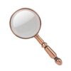 QERTYHJK Magnifying Glass 5X Handheld Reading Magnifier - Crystal Clear Lens for Book Newspaper Maps, Classroom Science, Insect & Hobby Observation, Great for Seniors and Kids