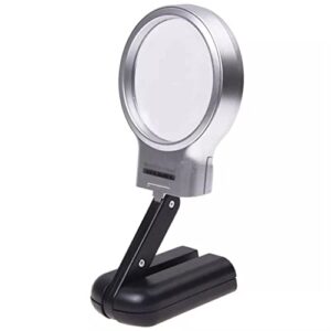 QERTYHJK Magnifying Glass Handheld Foldable Reading Inspection Repair