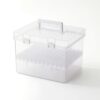 Qianly Marker Holder Portable Storage Case with Latch Secure Organizer with Handle for Students, Classroom, Desk, 80 Color