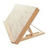 Qianly Tabletop Easel for Painting Desktop Drawing Easel for Drafting Wood Display Stand Drawing Sketching Board for Adults Artist, 45cmx30cm