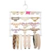 Qiannhee Stainless Steel 5-Tier Wall Hanging Claw Clip Organizer