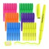 Qicewinly 48 Count Highlighters Bulk - 6 Assorted Bright Colors, Chisel Tip, No Bleed & Quick Dry, Ideal for Note Taking, Studying, School, Office, Student & Teacher Supplies