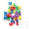 QIDIWIN 36 Pcs Foam Bath Letters & Numbers, Floating Alphabet ABC Tub Toys, Educational Soft Bath Toys for Baby Toddlers Kids Boys Girls, Easy Clean Quick Dry for Tub Pool Bathroom