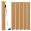 Qilery 5 Pcs 4"L x 4"w x 48"H Golf Club Shipping Boxes Tall Corrugated Boxes Cardboard Long Golf Storage Box for Shipping, Packaging, Moving, Mailing, Home or Business