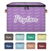 Qinthral Personalized Decorative Memory Keepsake Box with Name