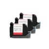 QJJLEMNTI DCODE JS10 Ink Cartridge 12. 7mm Compatible with Portable Printer Fast Drying Eco Solvent 600DPI Thermal Inkjet Printer Black Ink Cartridge 1 10 Pieces(10PCS)