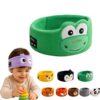 QMFEQGI Kids Wireless Headband Headphones Fleece Bluetooth Sleep Audio Band Soft Volume-Limited Sleep Headphones for Toddlers Children Wireless Earphones for Travel Nap & Bedtime Owl Style