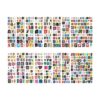 Qraatosi Letter Stickers Alphabet Number Stickers for Art Making Notebook Journaling
