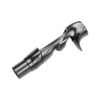 QSTDGVPW Fishing Rod Reel Seat Reel Seat Rear Grip Repair Lightweight Easy to Install Aluminum Alloy,Fishing Rod Handle,Building Grip, Black
