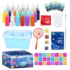 ÄQua Fairy Water Gel Kit, with 12 Cartoon Molds Included, Multicolor, Mägic Water Ëlf Toy Kit, Kids Art Activity, Fun Interactive Design, for Ages 3+ Birthday Party Home