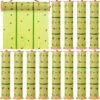 Qualirey 12 Rolls Giant Sticky Fly Traps Adhesive 157Ft Fly Paper Fruit Trap Outdoor Indoor Strip Sticky Hanging Tapes Gnat Bug Catcher Pest Killer for Garage Greenhouse Barn Stable