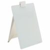 Quartet Glass Whiteboard Desktop Easel, 9" x 11", Dry Erase Surface, White (GDE119) New