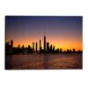 Quiet Peaceful NYC Night Cityscape 1000 Pieces Jigsaw Puzzle Soft Dusk Urban Print Medium Calming for Master Bedroom