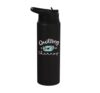 Quilting Is My Therapy Funny Quilter Sewing Machine Design Stainless Steel Insulated Water Bottle