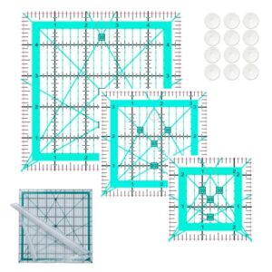 Quilting Rulers,3 Square Quilting Ruler(2.5",3.5", 5")