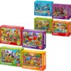 QUOKKA 8-Pack Search and Find Puzzles Bundle – Dino, Ocean, Camp & Bug Themes for Kids Ages 4-8+