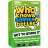 QUOKKA Board Games for Kids 8-12 – Family Games for Kids and Adults – Science Trivia Cards for Family Game Night – Who Knows Science Better – 500+ Questions – Fun Card Game for Families and Teens