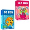 Quokka Card Games for Kids Ages 4–8 - Go Fish Game & Old Maid Cards
