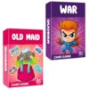 Quokka Card Games for Kids Ages 4–8 - Old Maid Cards & War Card Games