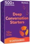 QUOKKA Conversation Cards Game – Universal Edition – 500 Questions – Original Version – Share Thoughts – Conversation Starter Cards for Kids, Teens & Family – Fun Talking Board Game for Family Night