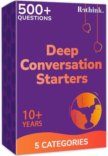 QUOKKA Conversation Cards Game – Universal Edition – 500 Questions – Original Version – Share Thoughts – Conversation Starter Cards for Kids, Teens & Family – Fun Talking Board Game for Family Night