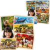 QUOKKA Realistic Wild Animals and Polar Tropical Regional Puzzles