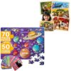 QUOKKA Solar System and Wooden Animal Puzzles