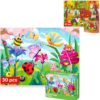 QUOKKA Toddler Jigsaw Puzzles 2-Pack Bundle – 30-Piece Colorful Bugs Garden & Enchanted Forest Animals