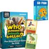 Quokka Who Guessed Animals and Go Fish Family Game Set