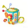 QUYUEWAN Busy Board Activity Cube for Toddlers