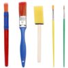 QWERAXZG Brush Painting Sponge Set Plastic Watercolour Paintbrush Oil