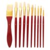 QWERAXZG Oil Paint Brush Board Set Art Painting Supplies